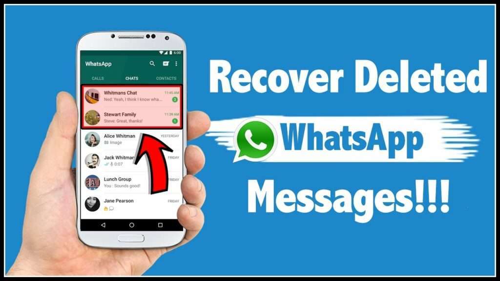 How to Recover Clear Chat in WhatsApp